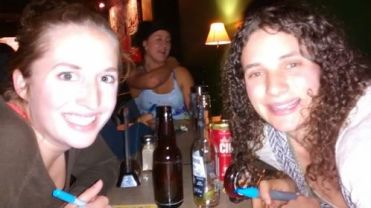 My friend Tasha and I enjoying some drinks and a mad game of sex toy bingo. I stayed with her for most of my time while I was in Halifax. We met in 2010 while were both traveling and volunteering in Ecuador.